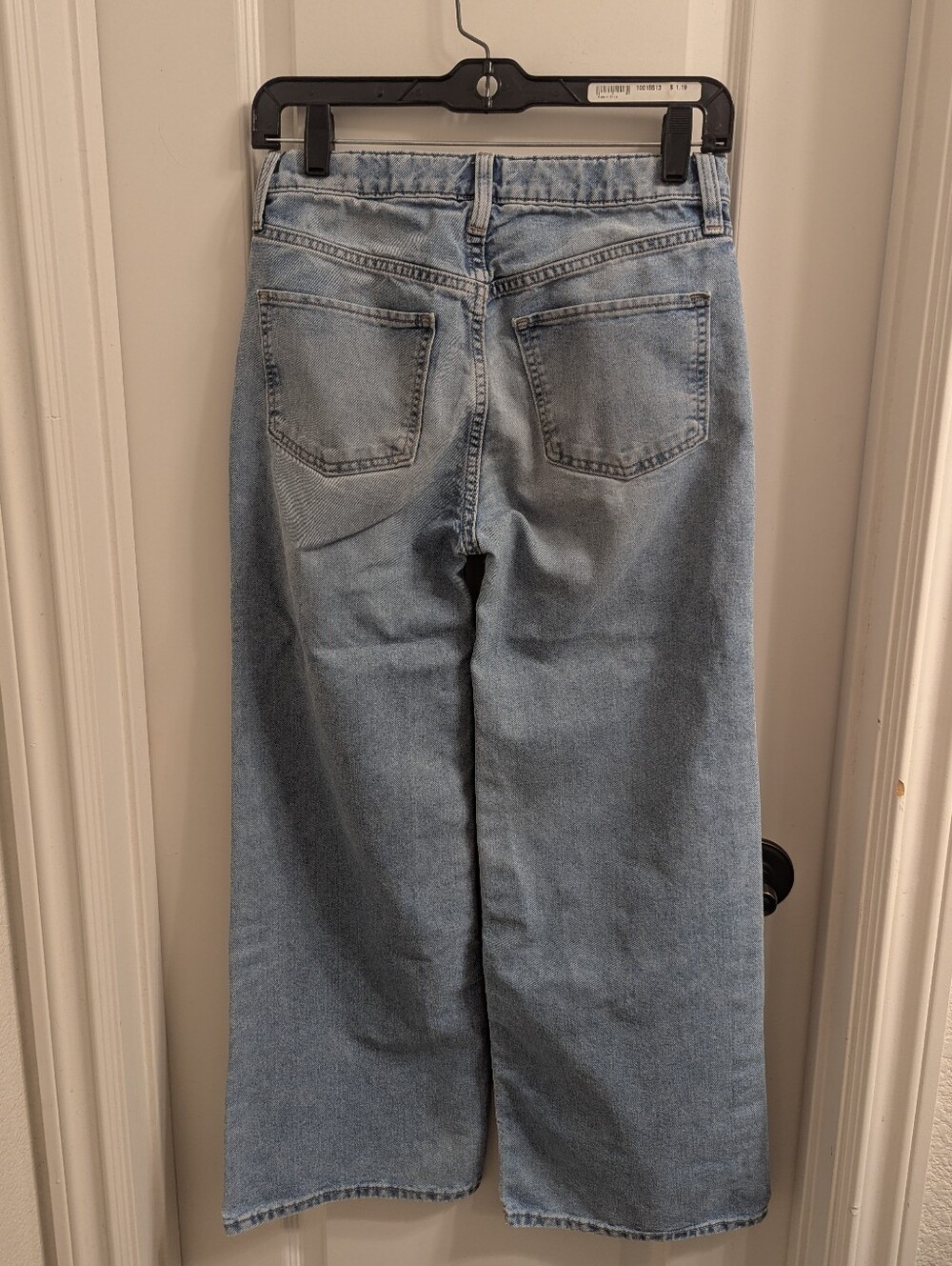 Girls Old Navy High Rise Baggy Wide Leg Jeans - Picture 2 of 2